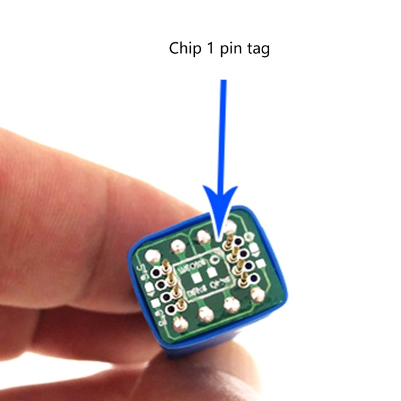 Cre Upgraded Chip Probe Line DFN8 QFN8 WSON8 Read/Tulis Probe Pembakaran 1.27 Test Probe Pengoperasian Mudah Compact-size Dura