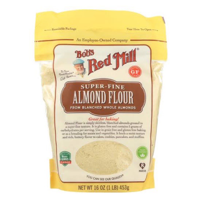 

Bob’s Red Mill Gluten Free Super Fine Almond Flour 453g (CitraFood)