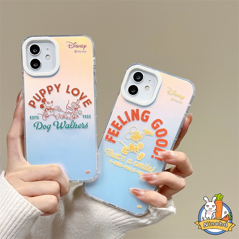 Kualitas Tinggi Casing iPhone Laser Transparan Kompatibel Untuk Iphone14 13 12 11 Pro Max X Xr Xs Max 8 7 6 Plus SE 2020 Fashion Phone Case Shockproof Glossy Soft Case Cover Pelindung