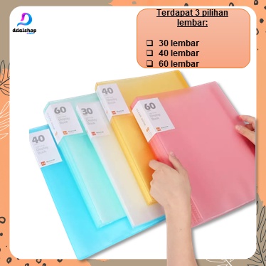 

Clear Holder A4 File Folder Document Keeper Organizer Map Dokumen untuk Perlengkapan kantor dan sekolah