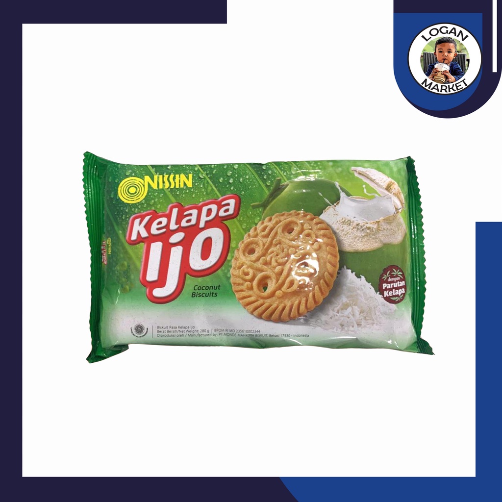 

Nissin Biskuit Kelapa Ijo 280gram 280 gram