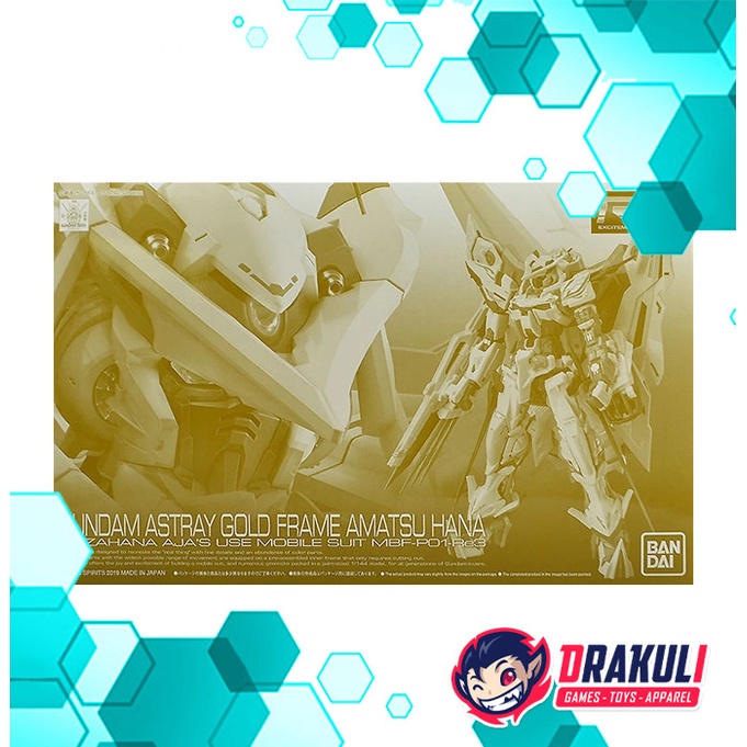 BANDAI Plamo RG Gundam Astray Gold Frame Amatsu Hana (PBandai)