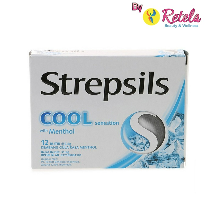 

STREPSIL COOL MENTHOL BOX 12 TABLET HISAP