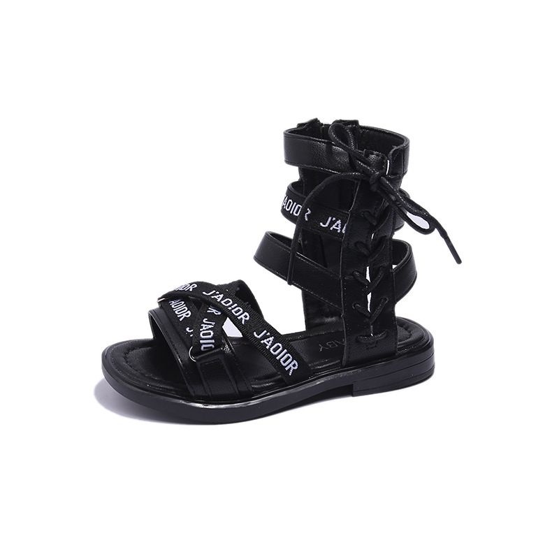 (LOLI-JKT) SD-6009 SANDAL ANAK JDIOR GLADIATOR TALI RESLATING SIZE 27-36