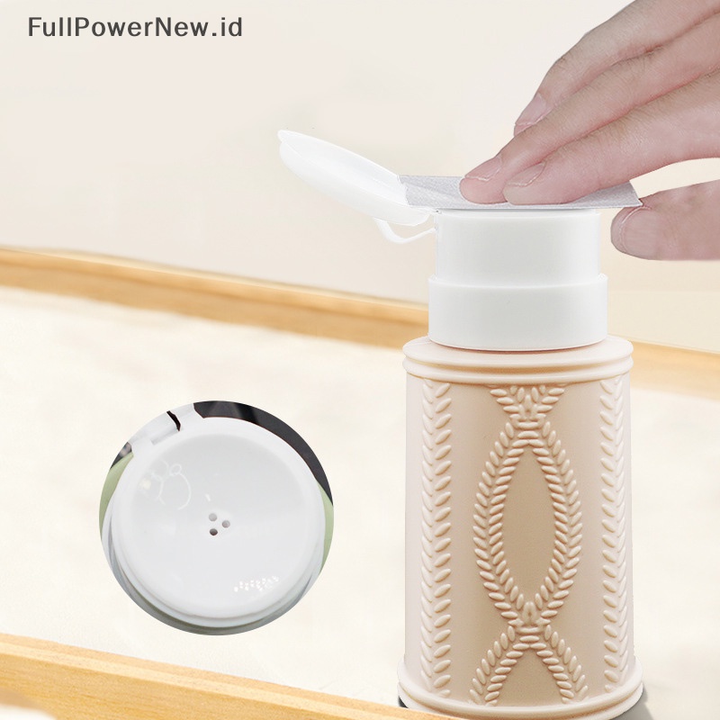 Power Push Down Dispenser Pompa Kosong Untuk Penghilang Kutek Botol Bening ID