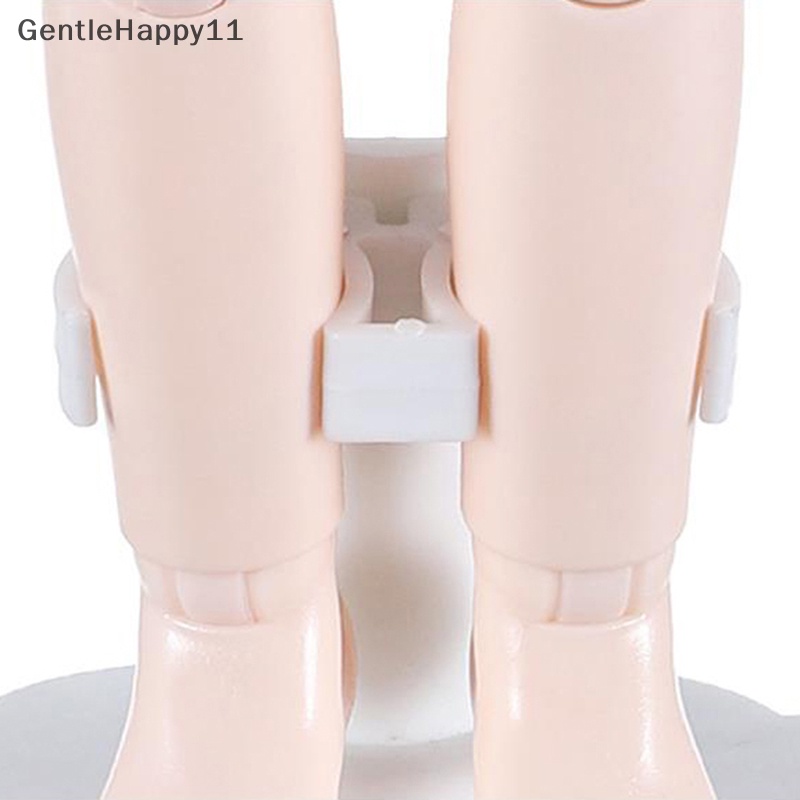 Gentlehappy 1Pc Boneka Stand Display Untuk Boneka 30cm Klip Kaki Memperbaiki Penopang Mainan Aksesoris id