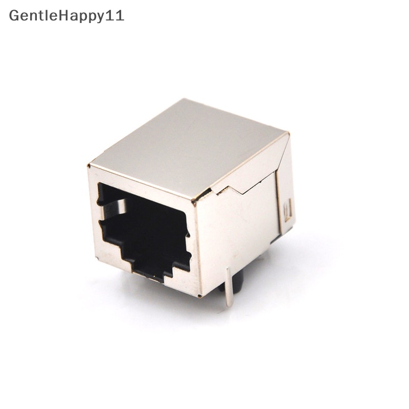 Gentlehappy 10Pcs/set RJ45 Network Ethernet 8P 8C Female Socket Konektor 8Pin PCB Mount High Qulity id