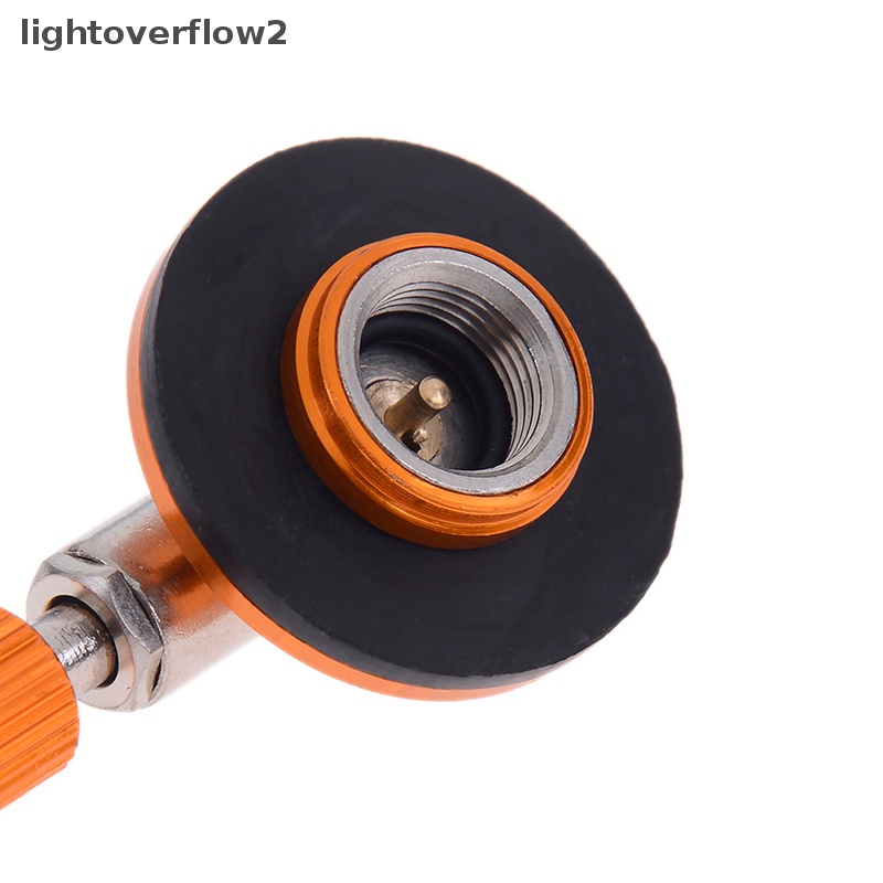 [lightoverflow2] Katup Kompor Gas Tabung Datar switching charging inflatable valve adapter [ID]