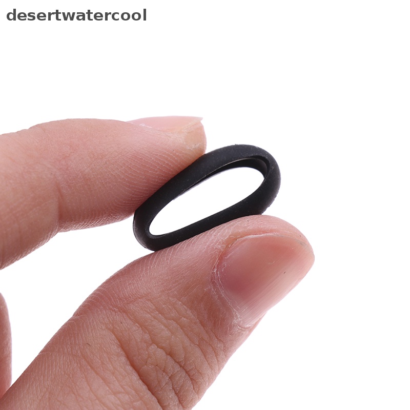 Deid 10pcs Earphone Datar Silicon Karet Ring Case Fleksibel Earphone Shell Cover Untuk Earphone 15mm Martijn