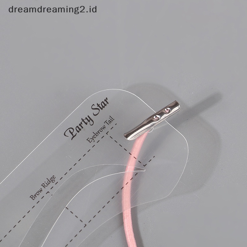 (drea) 12pcs Stensil Pembentuk Alis Grooming Shaper Template Alat Makeup Kit//