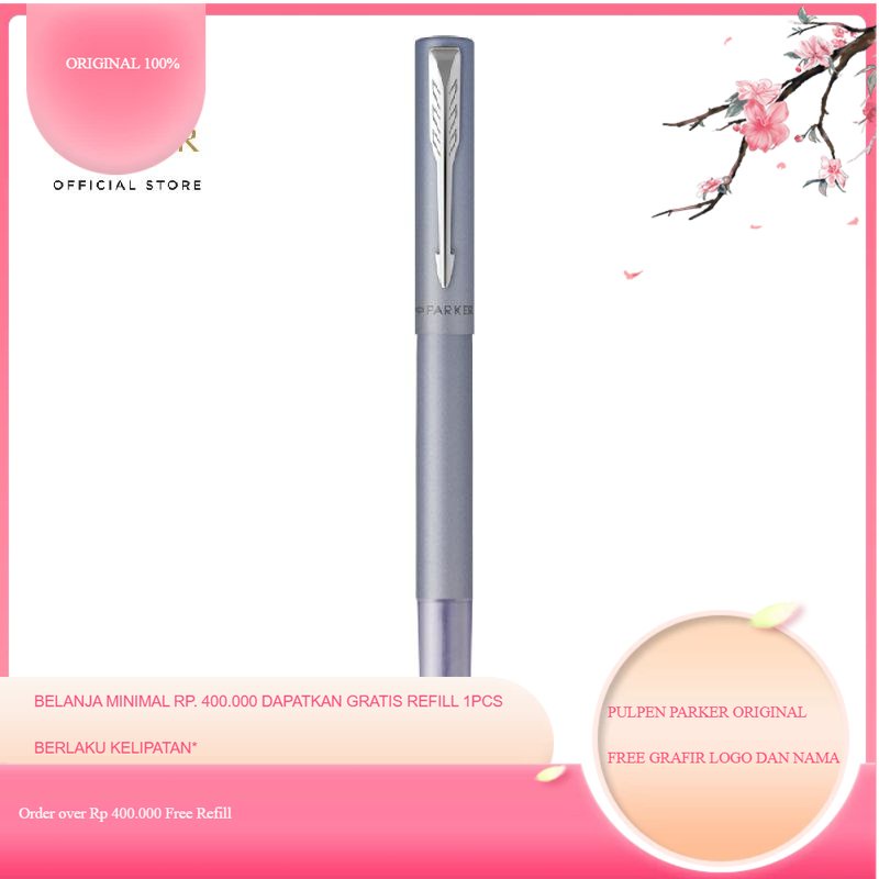 

Parker Vector XL Silver Blue Rollerball