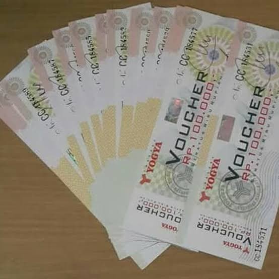 Voucher Yogya Dept Store 100rb