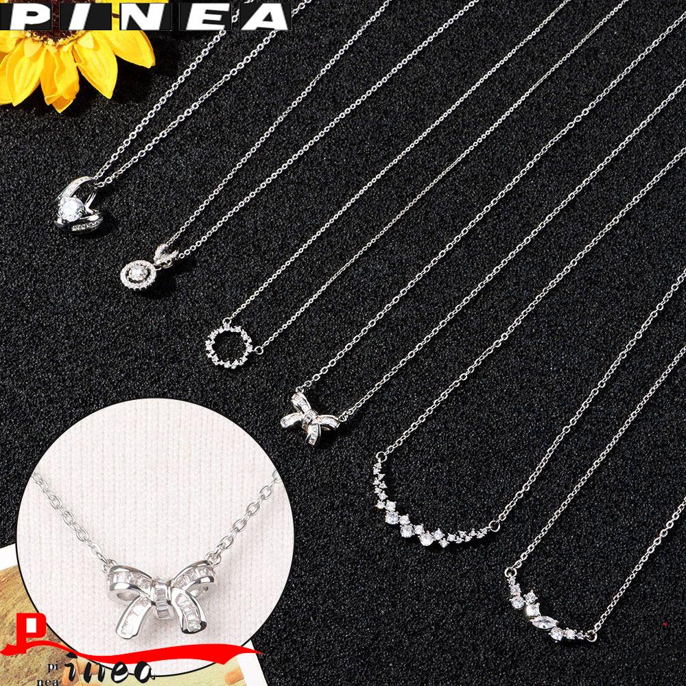 Liontin Kalung Perak Nanas925 Hadiah Perhiasan Wanita Necklace