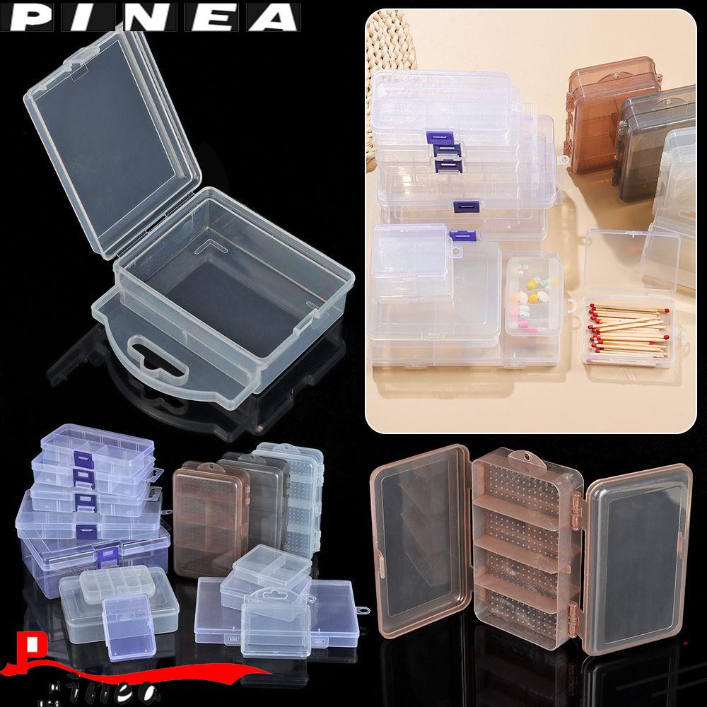 Pineapple Transparant Storage Box Square Plastik Organizer Case Packing Kotak Alat Pancing Kotak