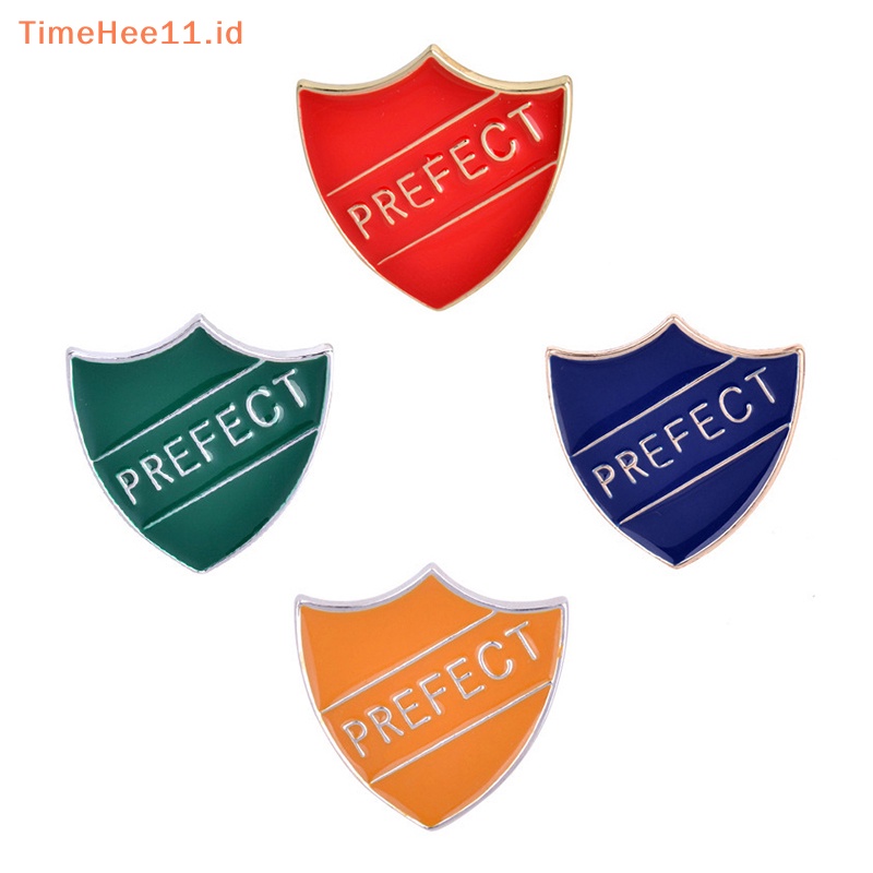 Timehee Huruf Kepribadian Perhiasan Fashion Pin Lencana Bros Enamel Broochs Untuk Pria ID