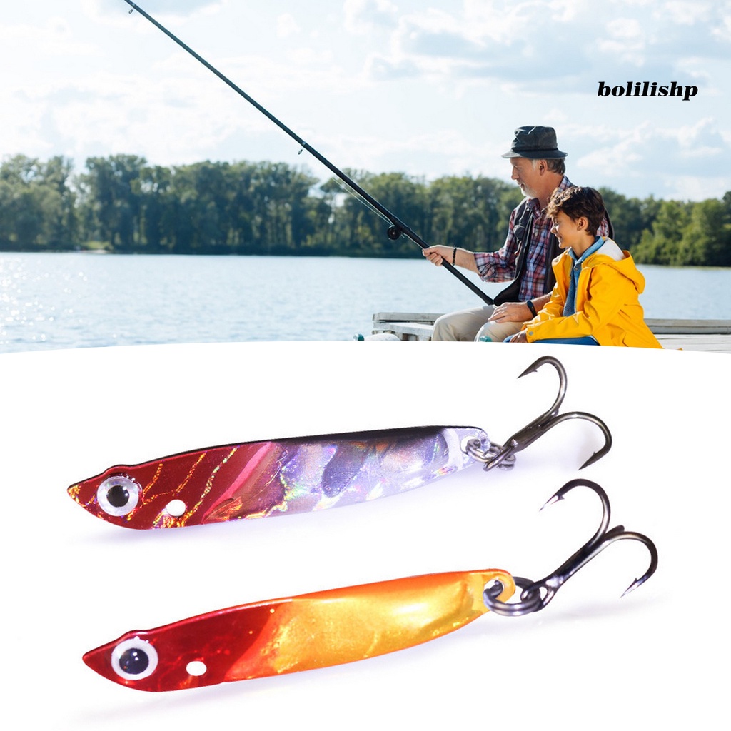 Bo-4cm Umpan Keras 3D Simulasi Fisheye Tajam Kait Warna Terang Angling Metal Trout Bass Tackle Memancing Umpan Memancing Luar Ruangan