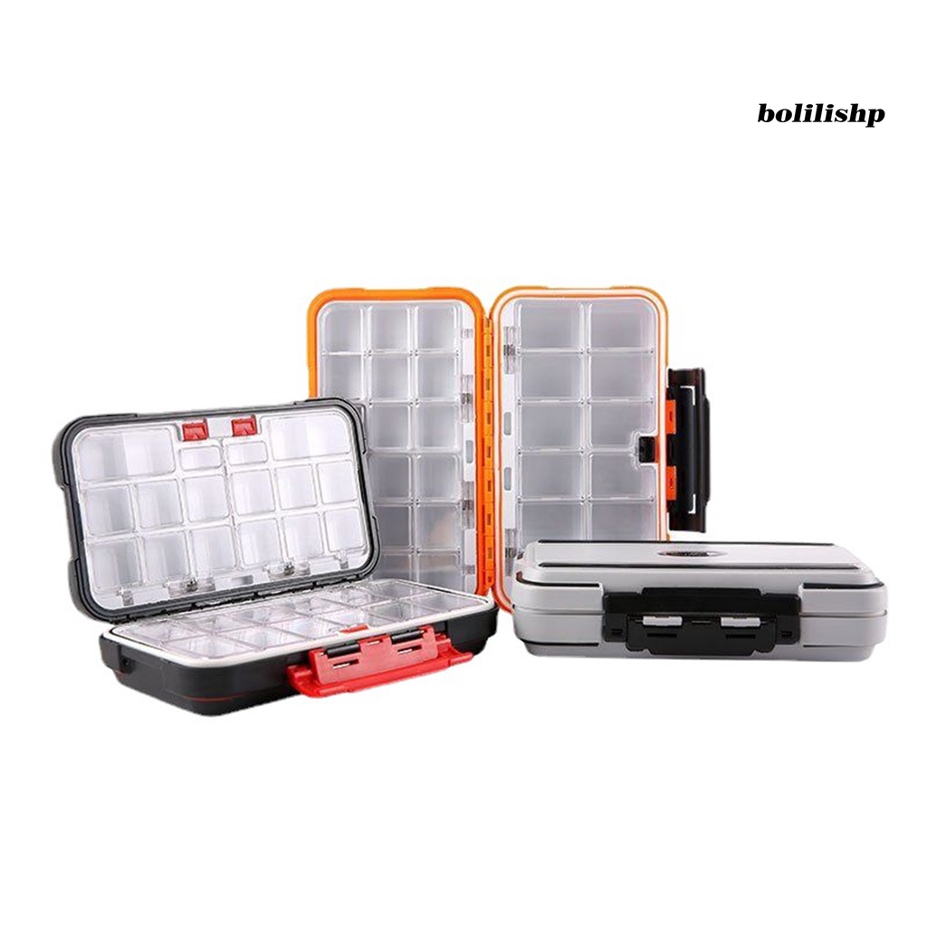 Bo-lure Kotak Kompartemen Tahan Air Kapasitas Tinggi Anti-Tabrakan ABS Fishing Tackle Tools Storage Box Angling Supplies