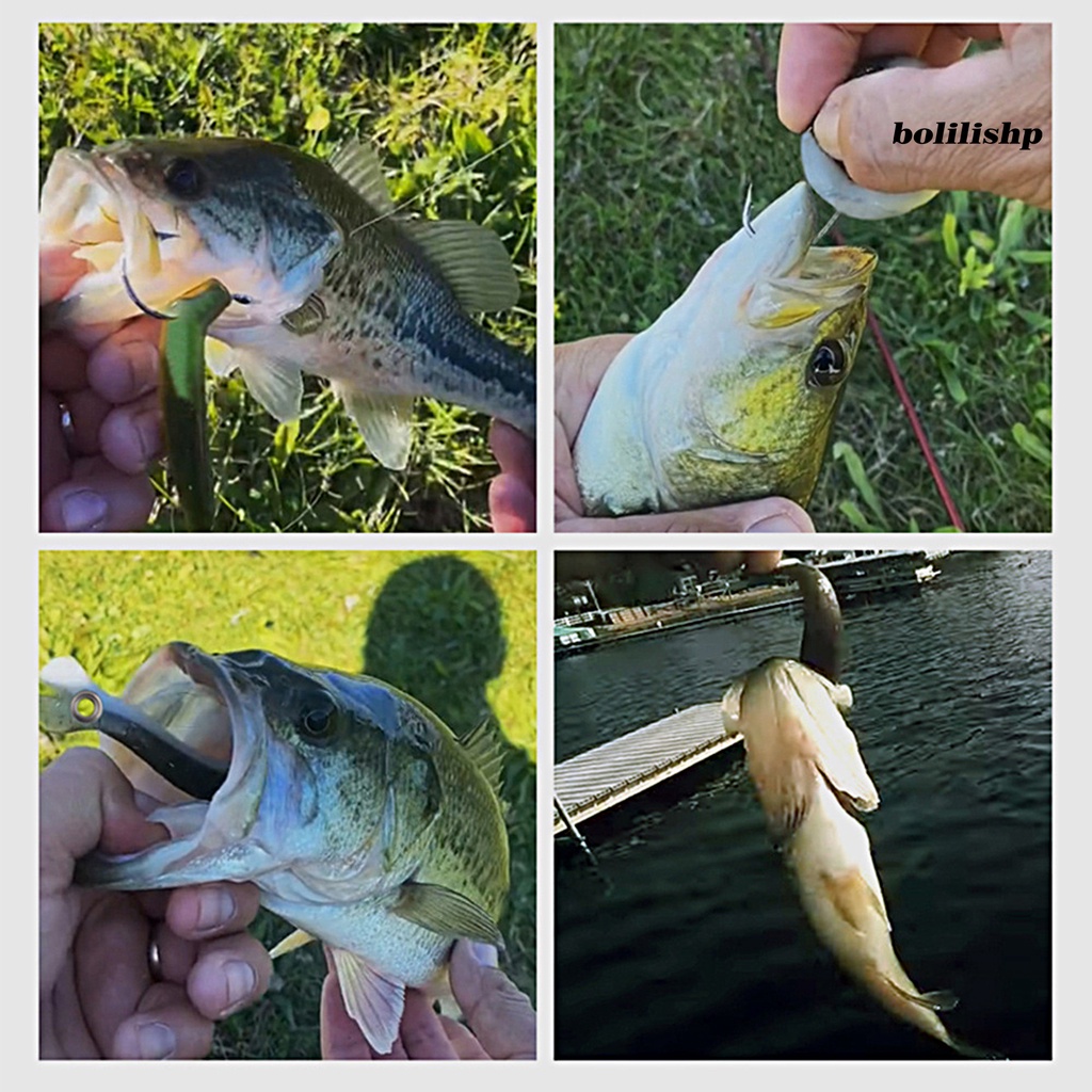 Bo-3pcs/set Pemikat Pancing Fleksibel Pengerjaan Indah Portabel Lembut Loach Fishing Lure Untuk Memancing