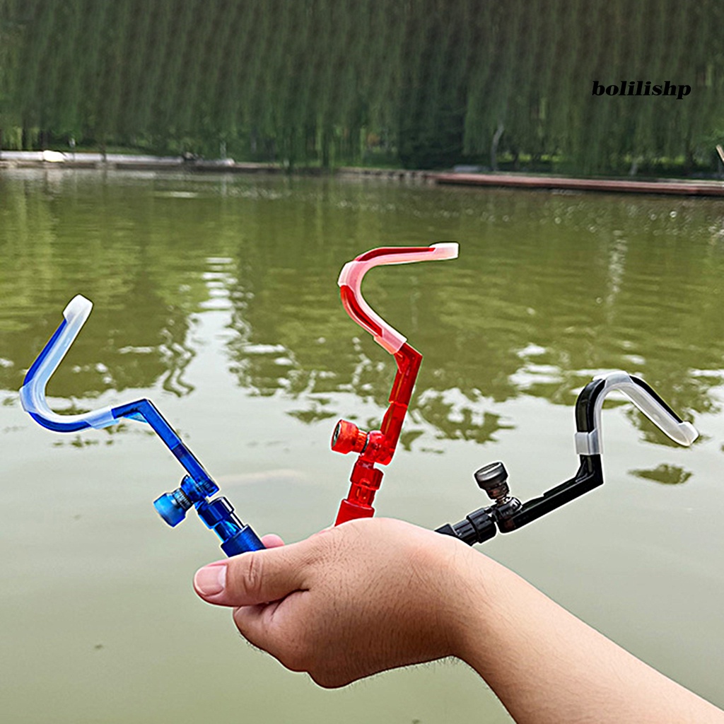 Bo-stand Tiang Sudut 8MM Interface Kiri Kanan Adjustable 180derajat Rotatable Fish Pole Holder Untuk Outdoor