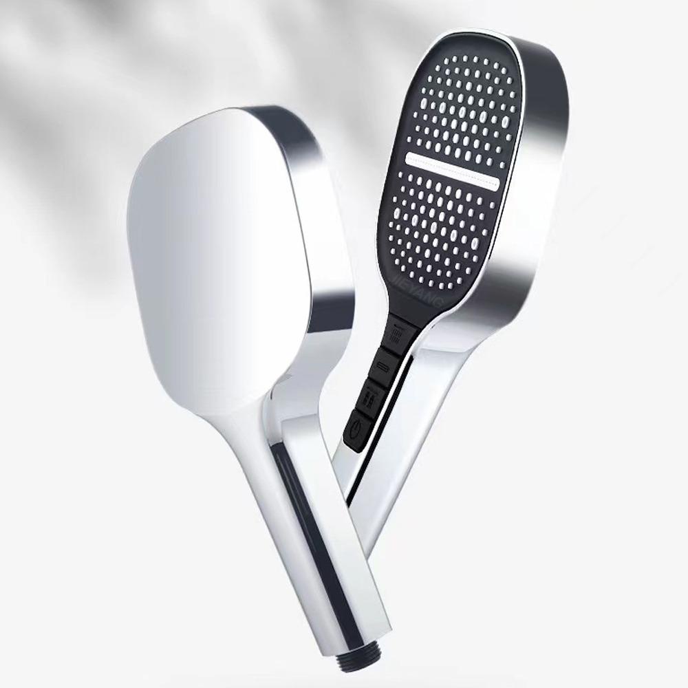 Populer Kepala Shower Tekanan Tinggi Multi Fungsi 7mode Adjustable Handheld Mandi Shower Sprayer
