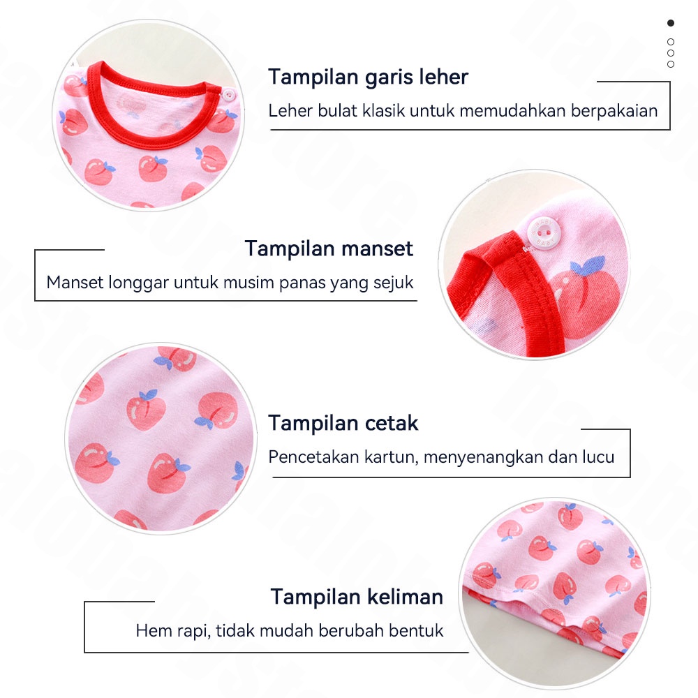 Halo Baby Baju Kaos Anak/ Kaos Anak Laki-Laki Lengan Pendek/Baju Bayi Dan Anak Import/Setelan Kaos Anak/Kaos polos anak