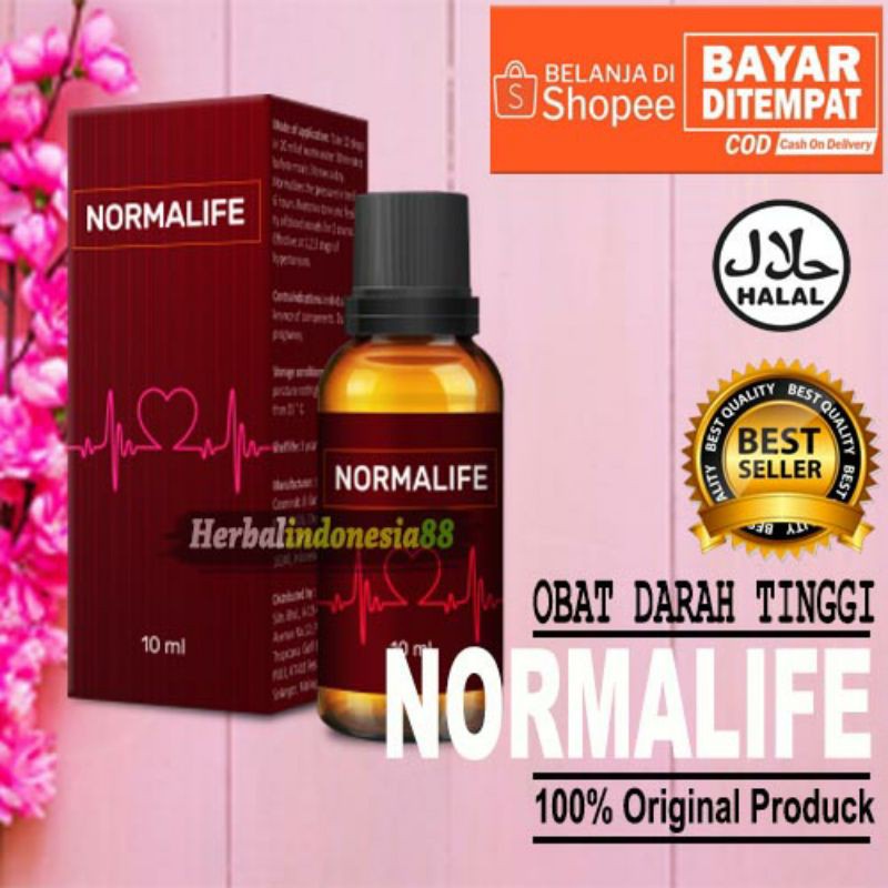 Normalife Obat Original Darah Tinggi Sangat Baik Membersihkan Pembuluh Darah 100% Alami