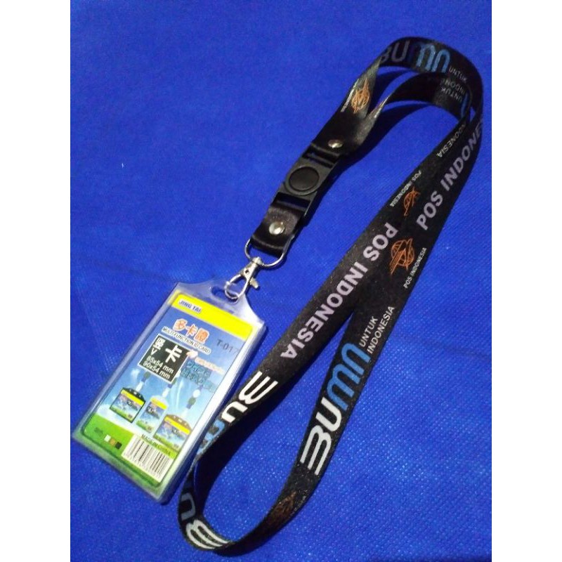 

TALI ID CARD/LANYARD"POS INDONESIA"BISA SATUAN-READY STOCK
