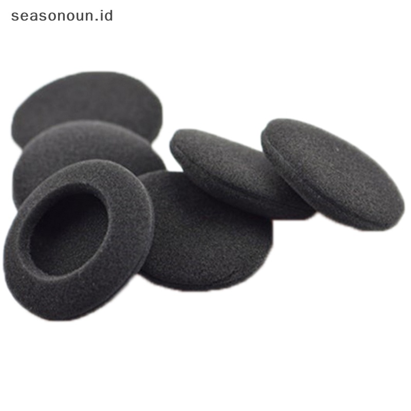 Seasonoun 10pcs 5cm Pengganti Ear Pad Earpads Spons Busa Empuk Bantal Untuk PC131 PX100.