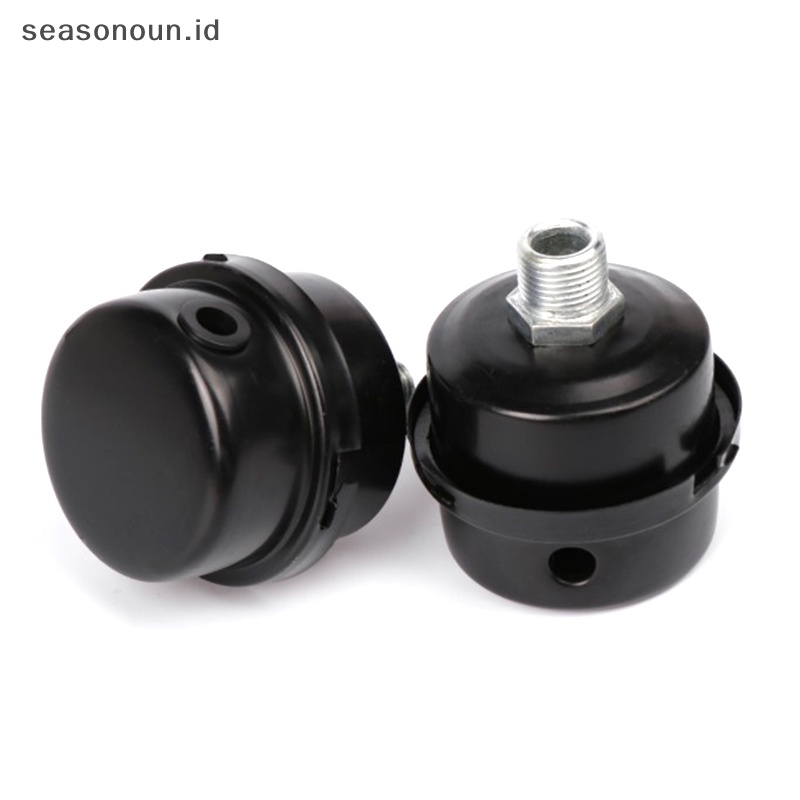 Seasonoun 13mm 16mm 20mm Air Compressor Metal Filter Benang Saringan Udara Knalpot Bebas Oli.