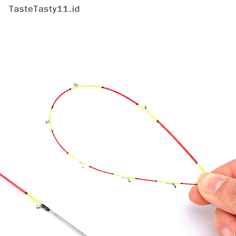 Tastetasty 55 cm Setengah titanium alloy Ujung Rakit Tiang Lembut Pancing Tongkat slightl crane repair refit Pengganti fishing tackle.