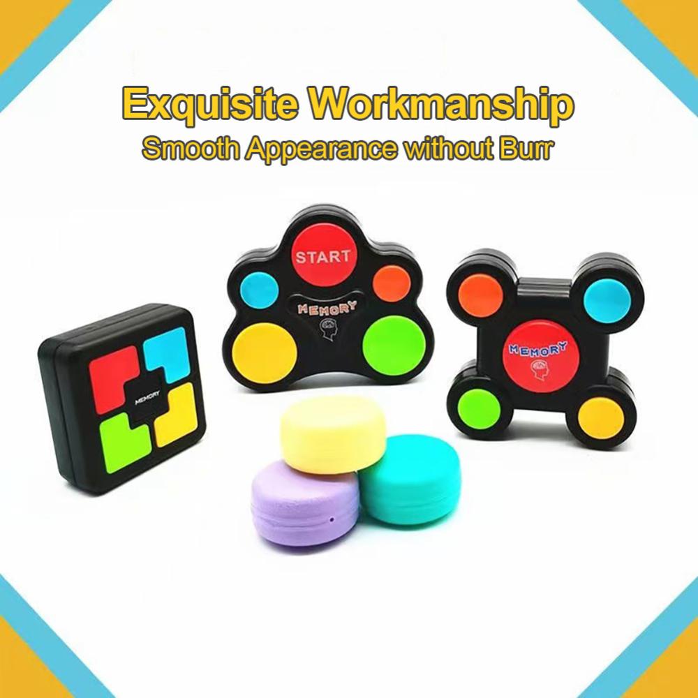 Timekey Kreatif Memory Training Games Konsol Elektronik Memory Latihan Game Mesin Puzzle Anak Permainan Interaktif Montessori Mainan G3H6