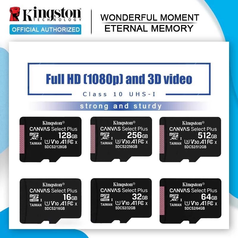 Kartu Micro SD TF Memory Card Class10 100MB/s 512Ggb 256gb 128gb 64gb 32gb 16gb 8gb Kartu Memori Ponsel