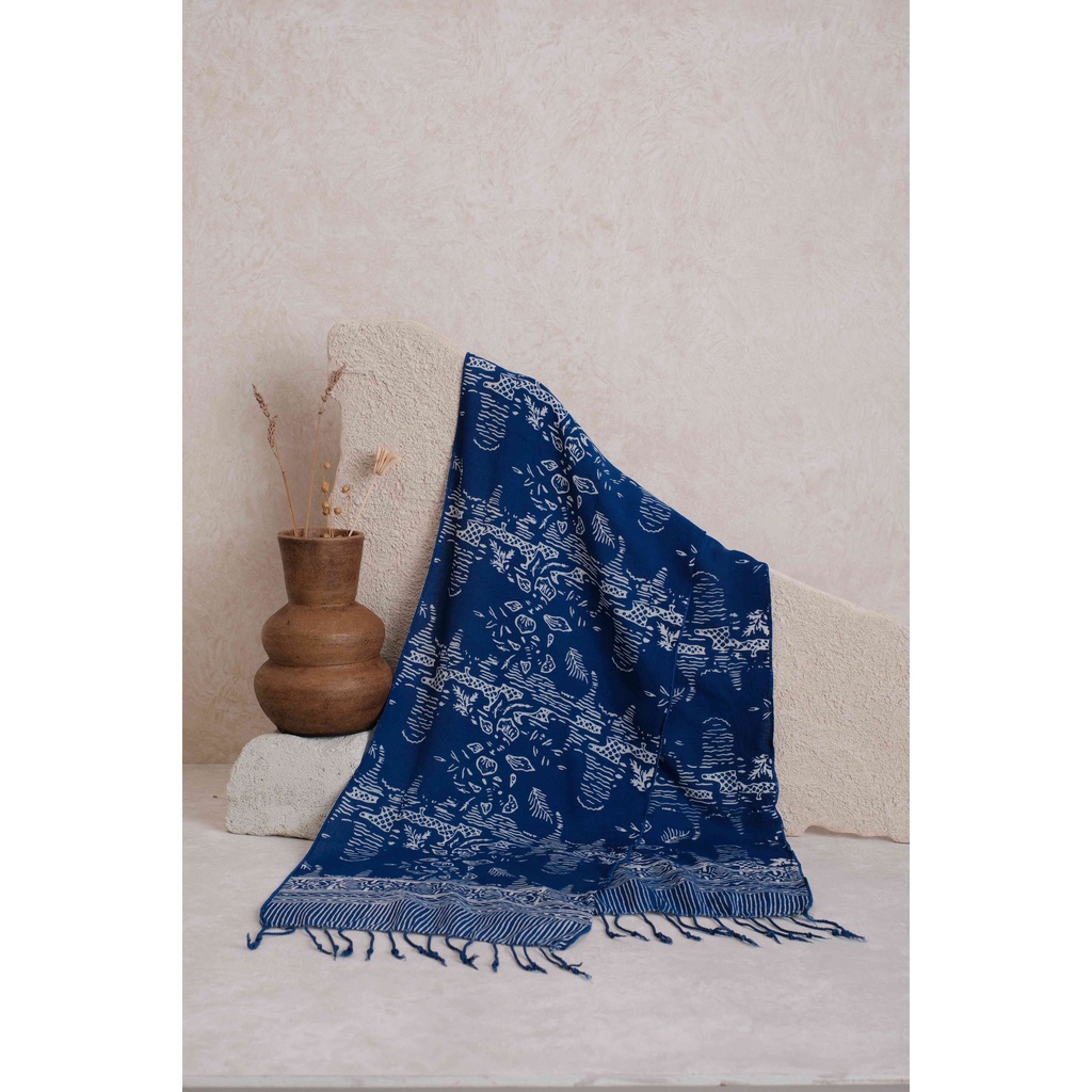 RATU - Scarf Batik C7 Blue