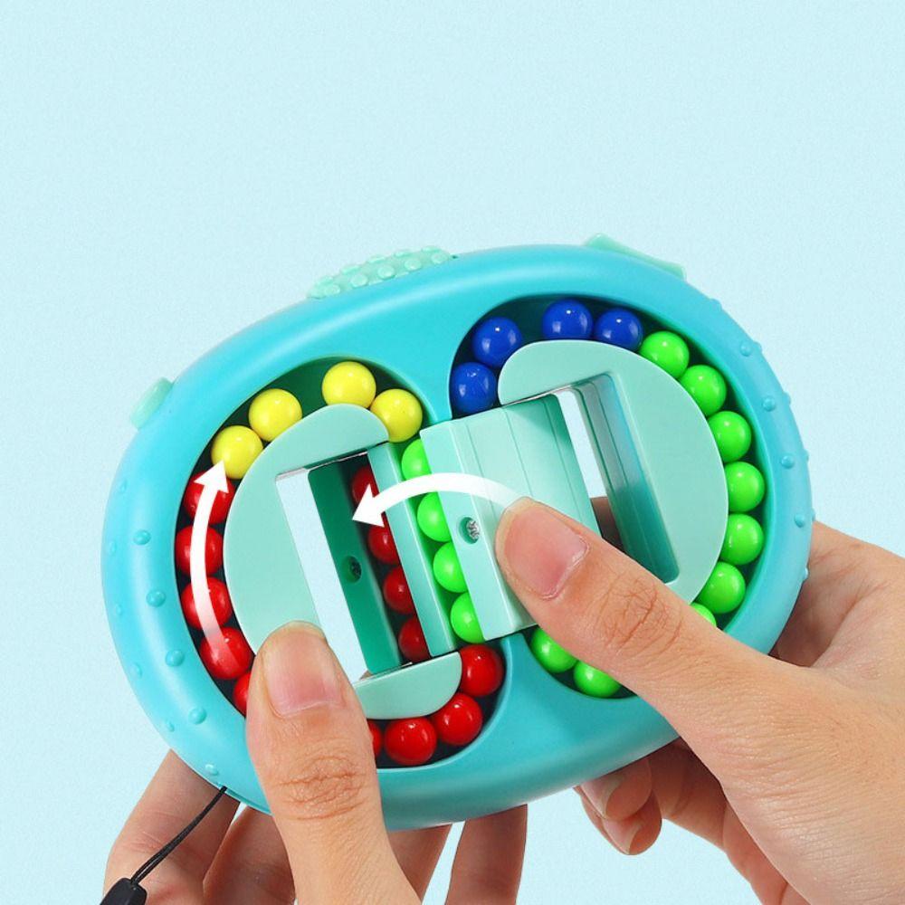 Agustinina Rotating Magic Bean 1pc Mainan Untuk Anak-Anak Rotating Disk Education Puzzle Game Mainan Ujung Jari