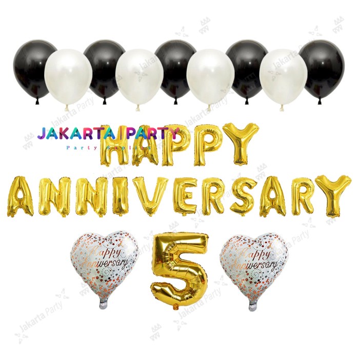 Paket Dekorasi Anniversary # 8 Paket Perlengkapan Anniversary