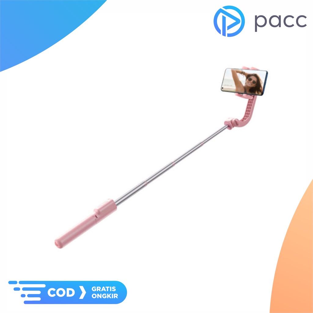 Baseus Lovely Uniaxal Bluetooth Folding Standing Selfie Stabilizer / Gimbal - BLACK