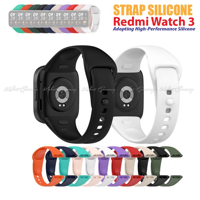 Strap Silikon Strap Tali Smartwatch for Redmi Watch 3 Mi Watch 3