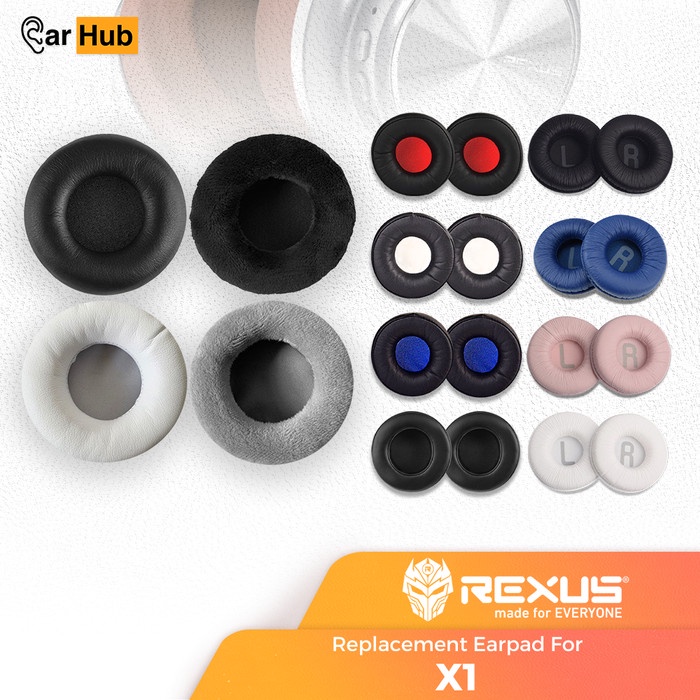 Earpad Busa Bantalan Ear Cushion Rexus Bluetooth Headset X1 Earcup