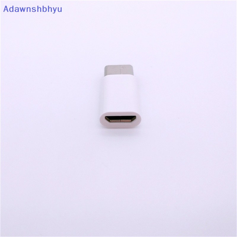 Adhyu USB 3.1 Type C Male to Micro USB Female Adapter Converter Konektor Data Adapter ID