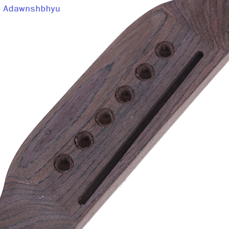 Adhyu acoustic guitar bridge Untuk Suku Cadang Pengganti Gitar Akustik 6 string ID