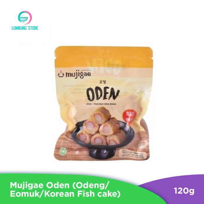 

Mujigae Oden (Odeng / Eomuk/ Korean Fish cake) - 120g