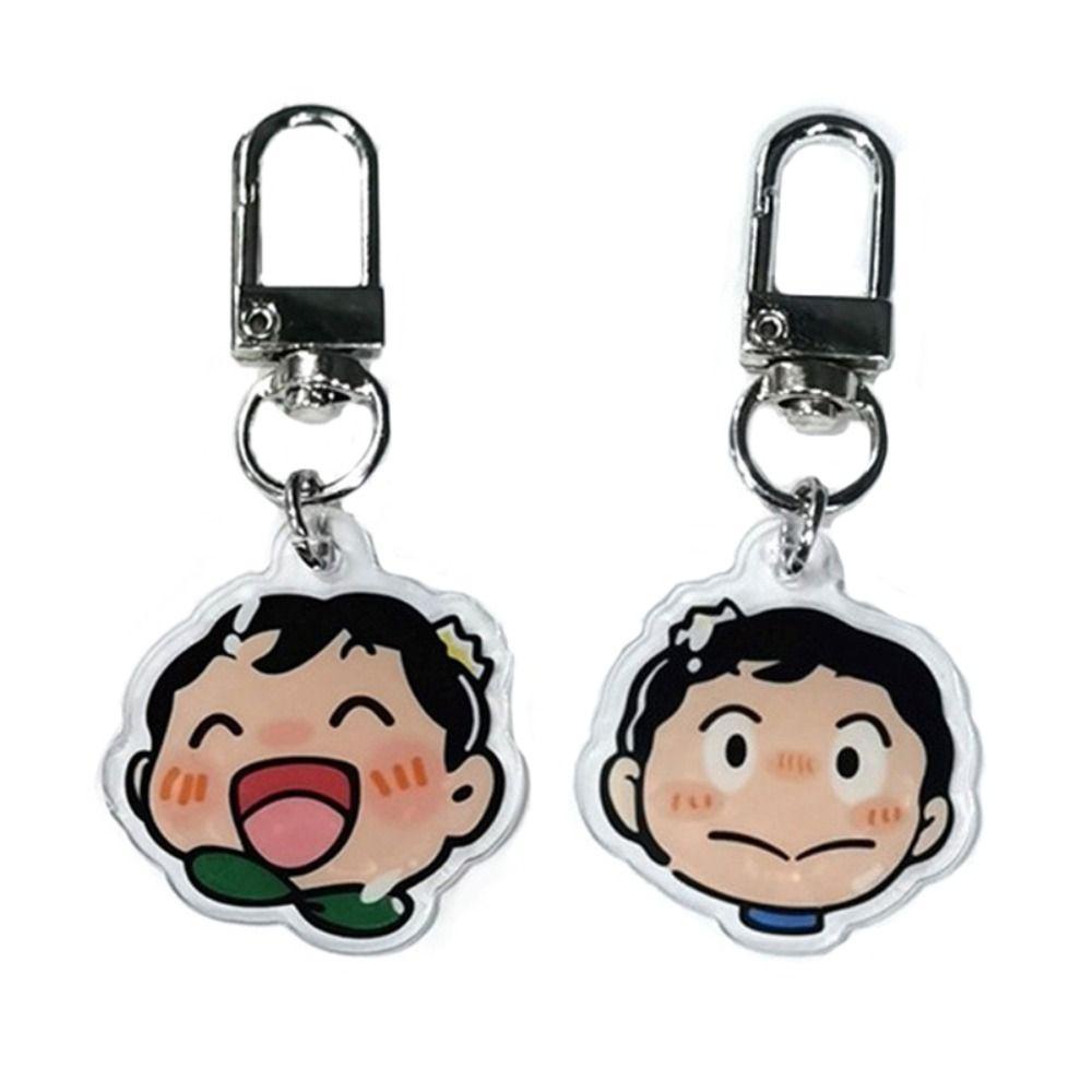 Needway   Peringkat Raja Gantungan Kunci Transparan Pernak Pernik Hadiah Gantungan Kunci Mobil Tokoh Anime Ornamen Handbag Charms Hanging Decoration Handbag Pendant Bojji Prince Keyring