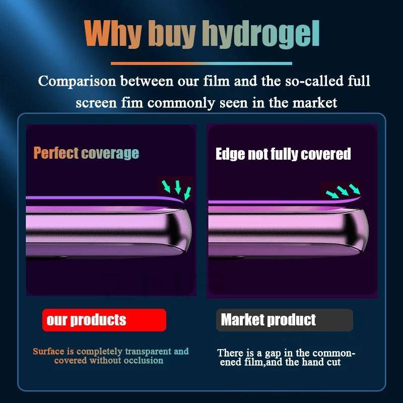 2pcs Film Hidrogel Untuk Xiaomi Mi 13 12 12T 12S 11x11t 11 10T 10 Pro Lite Pelindung Layar Ultra Untuk Xiaomi 10remaja 10i 12x11i HyperCharge Bukan Kaca