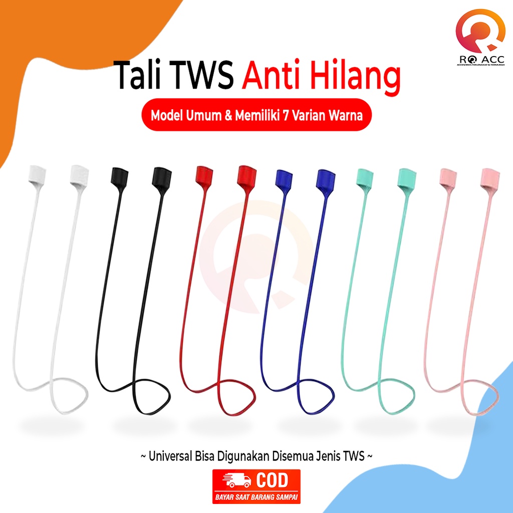 [RO ACC] TALI TWS PRO SILIKON LEHER HEADSET EARPHONE AIR ANTI LOST MAGNETIC