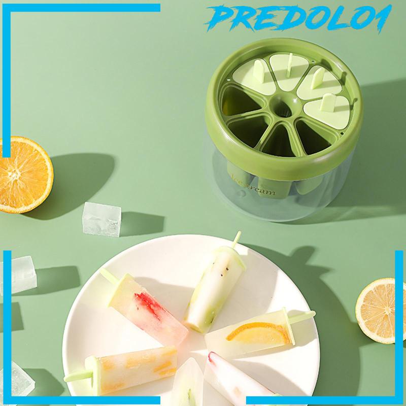 [Predolo1] Popsicle Maker Reusable Easy Release Alat Pembuat Es Lilin Untuk Kue Rumah