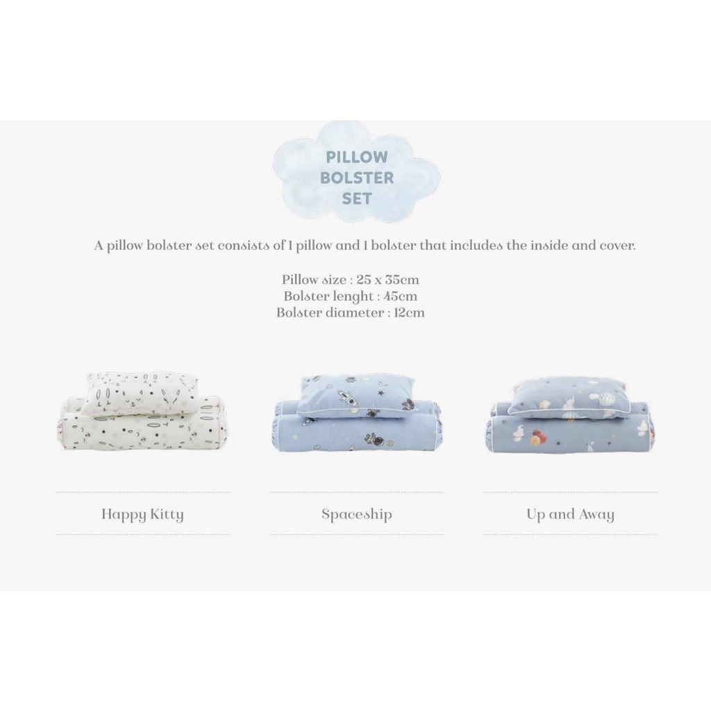 Cottonseeds - Pillow &amp; Bolster Cover (CASE ONLY)