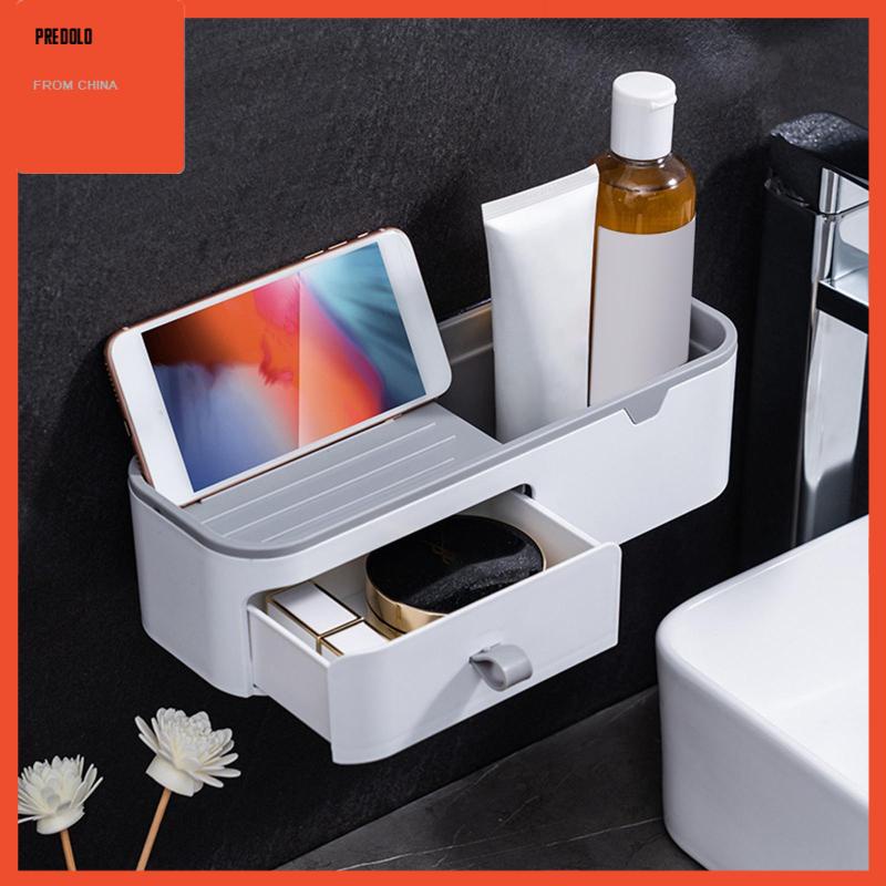 [Predolo] Rak Organizer Kamar Mandi Bathroom Organizer Untuk Shower Kamar Tidur Ruang Tamu