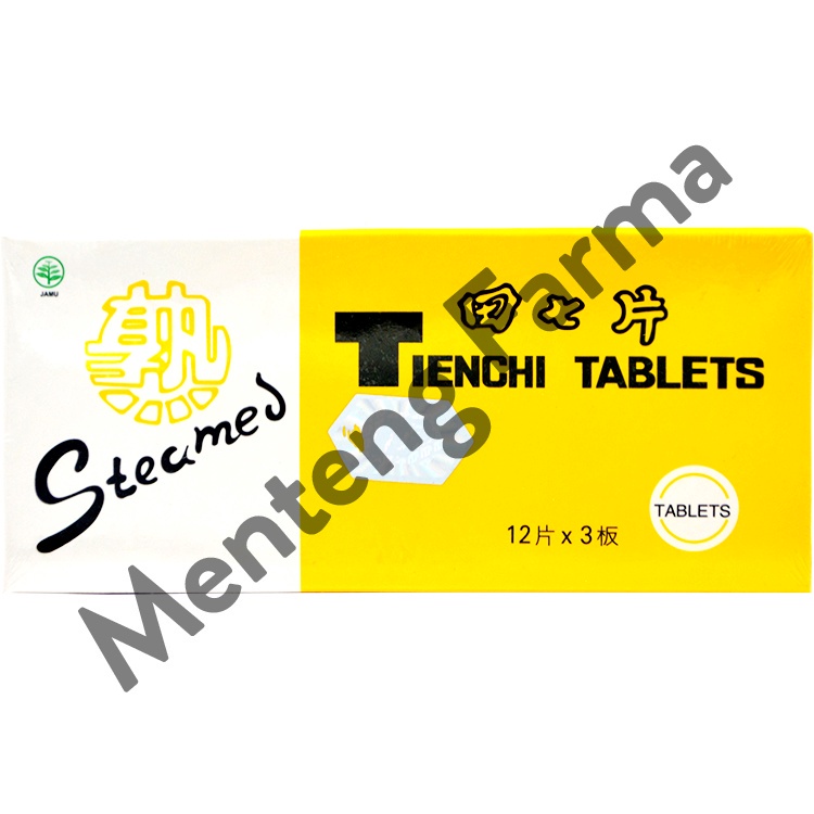 Steamed Tienchi Tablets Isi 36 - Herbal Memelihara Stamina Tubuh