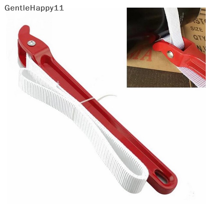 Gentlehappy Oil Filter Handle Belt Strap Spanner Kunci Pas Alat Aluminium Strap Wrench id