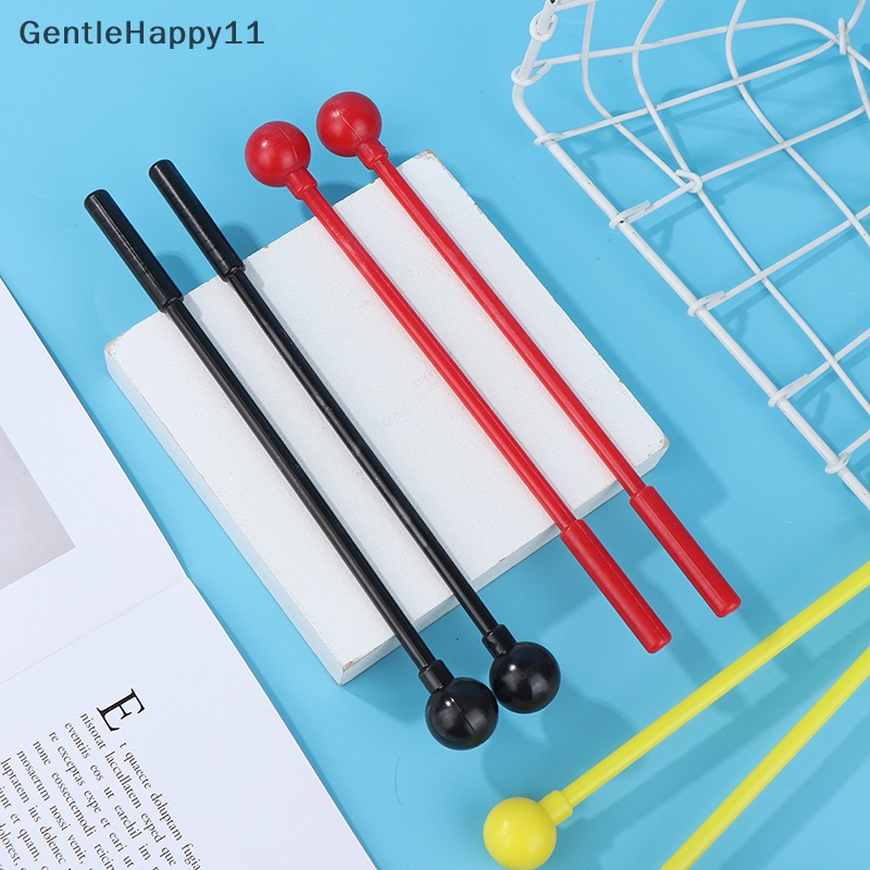 Gentlehappy 2Pcs Perkusi Drum Stik Palu Instrumen Plastik Mainan Anak Aksesoris id